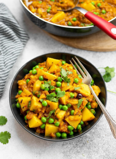 Bombay Potatoes and Peas Recipe