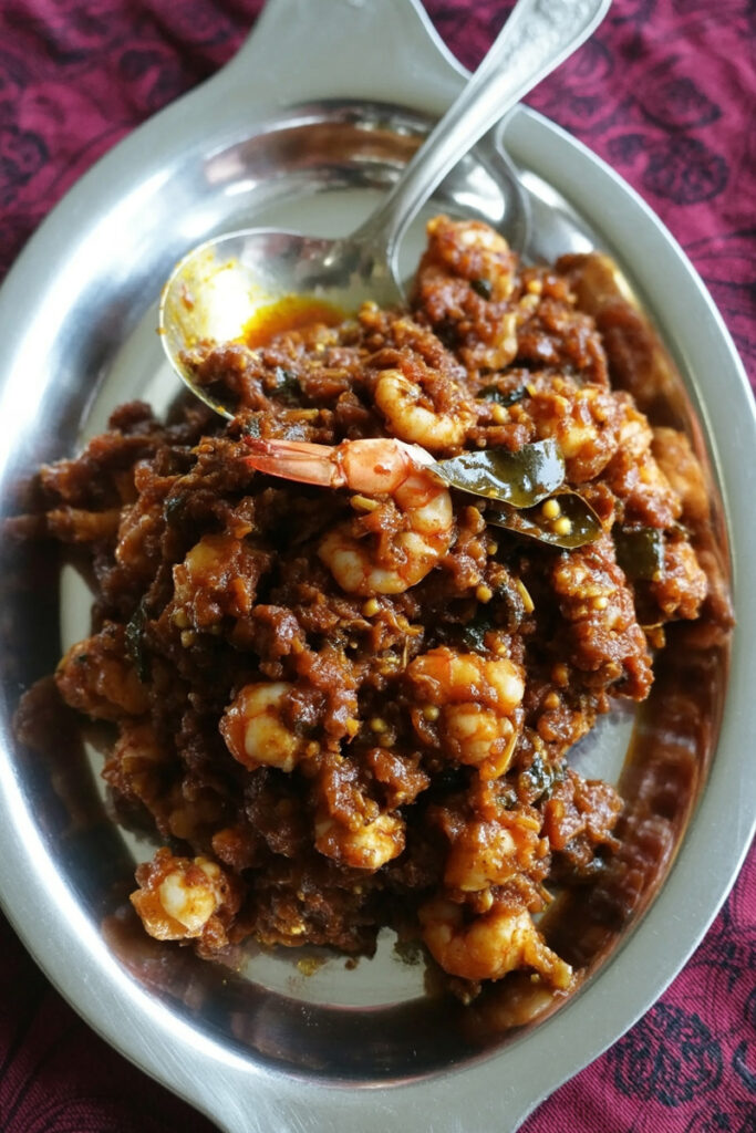 Cooked Prawn Masala