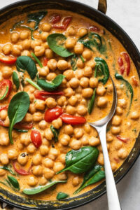 Chickpea and Spinach Curry Recipe