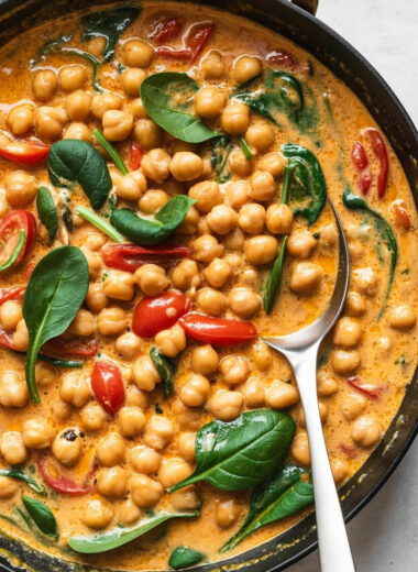 Chickpea and Spinach Curry Recipe