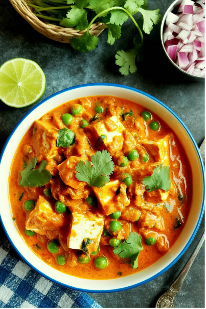 Matar Paneer
