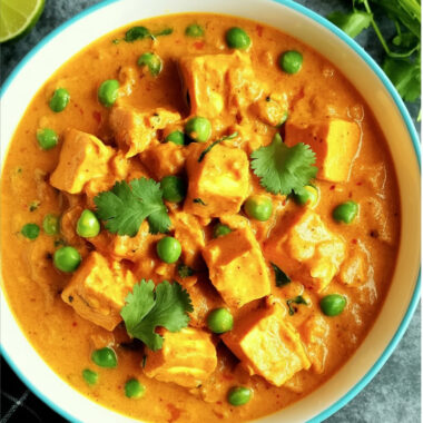 Matar Paneer Recipe