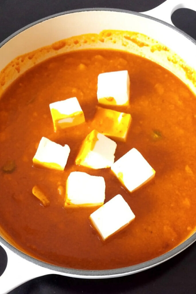Paneer Cube Butter Masala