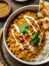 Red Lentil Dahl (Easy Indian Recipe)