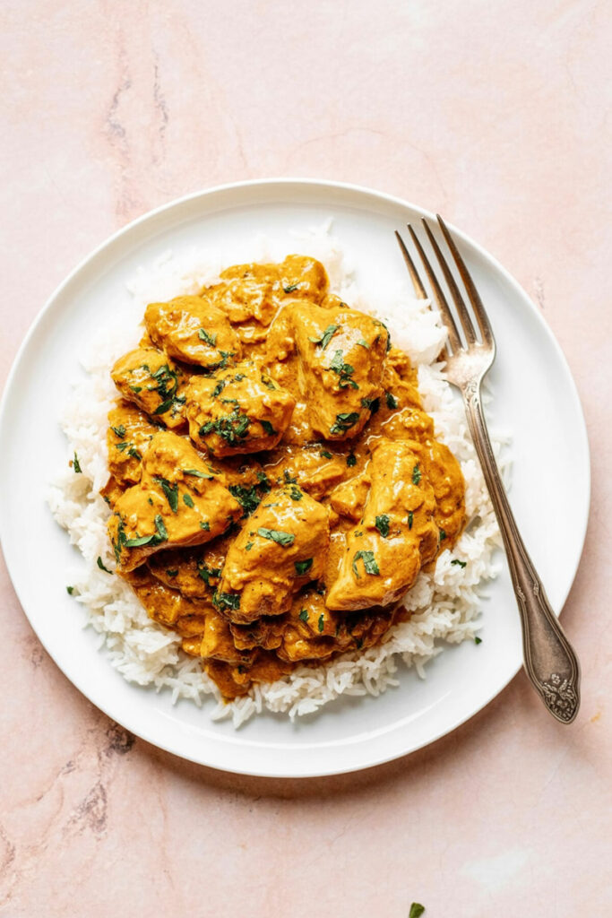 Serve Boneless Chicken Handi