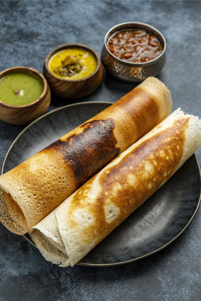 Serve Crispy Masala Dosa