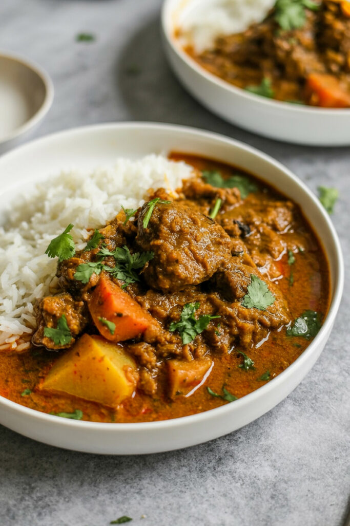 How to Serve Aloo Gosht
