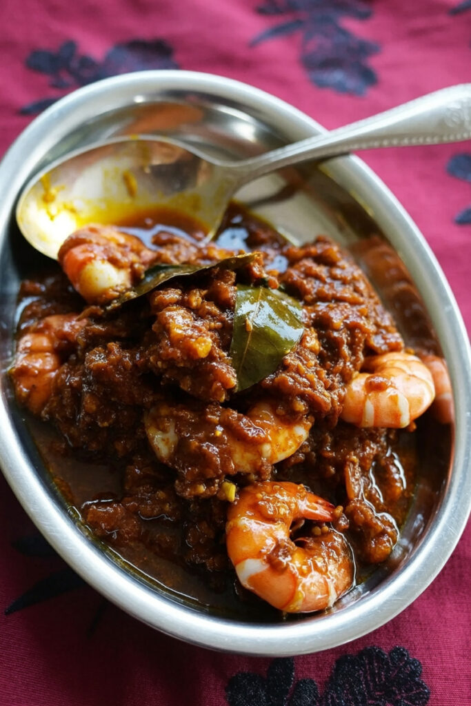 Spicy Prawn Masala