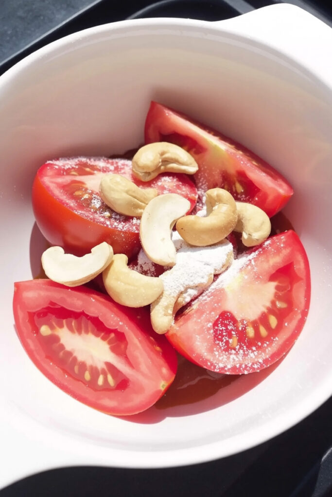 Tomato and casew nut