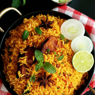 Easy Vegetable Biryani