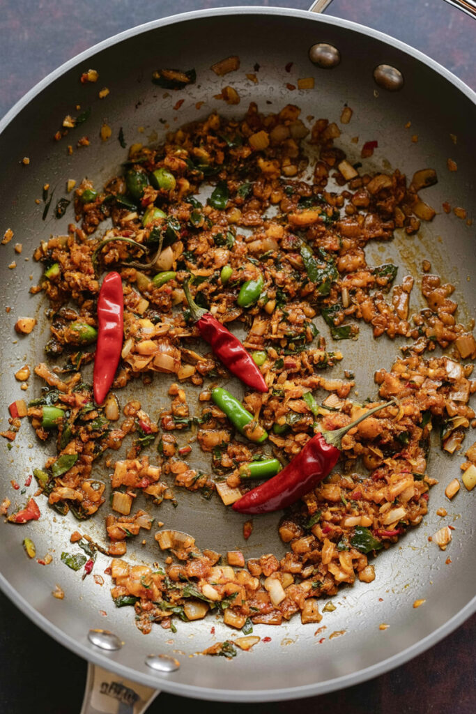 ginger, garlic, green chili pepper, and turmeric