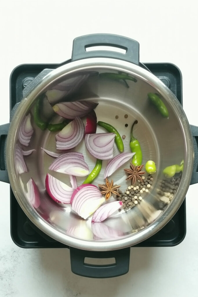 onion green chili