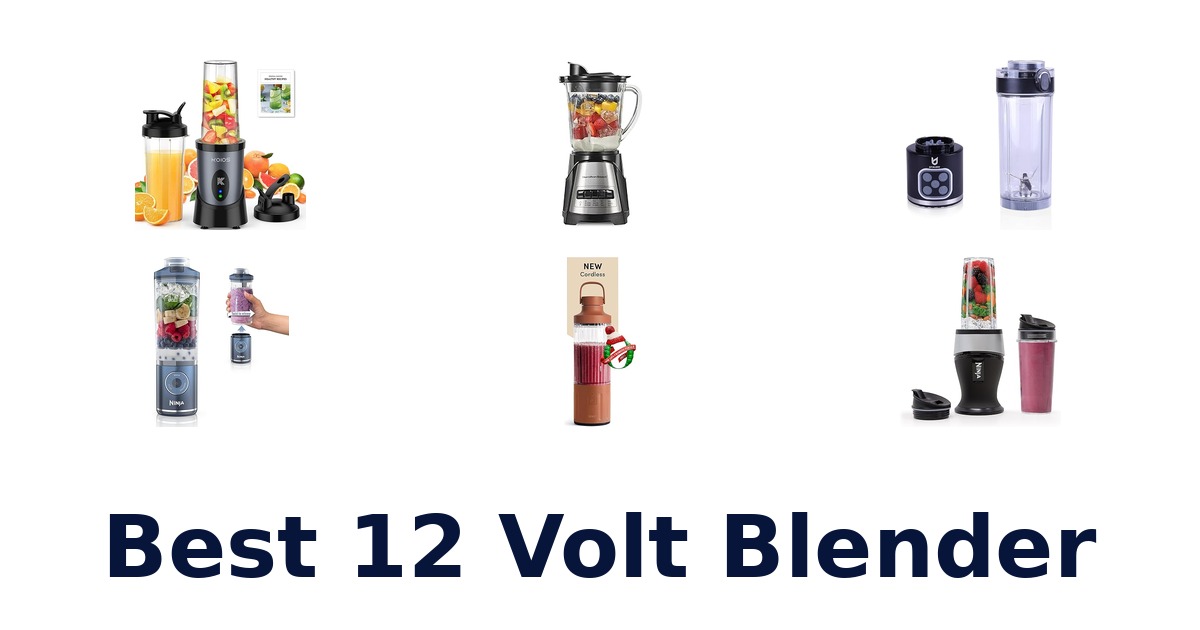best 12 volt blender