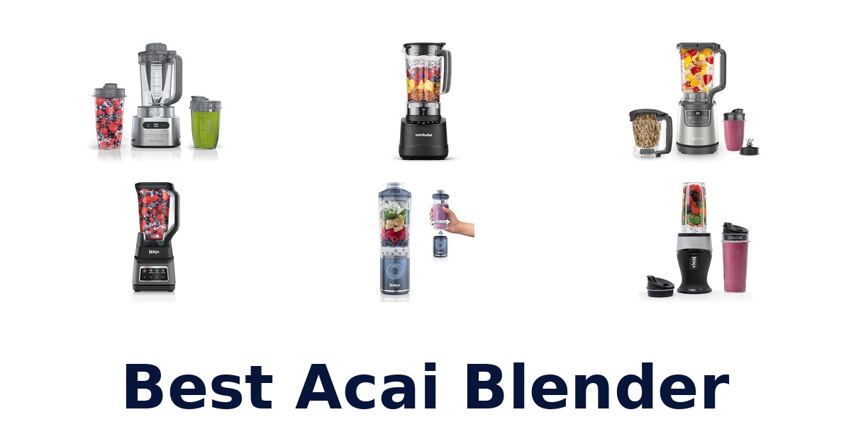 best acai blender