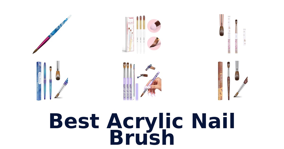 best acrylic nail brush