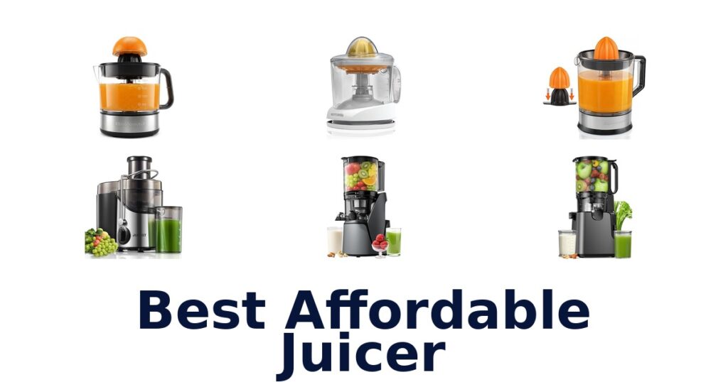 Best Affordable Juicer: Top 10 Picks! best affordable juicer