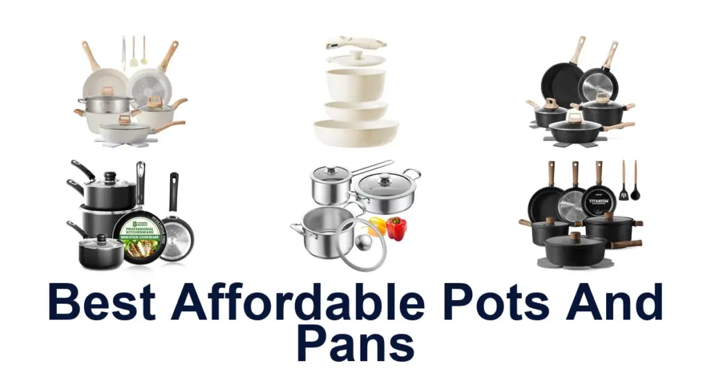 BEST Affordable Pots and Pans: Top 10 Picks best affordable pots and pans