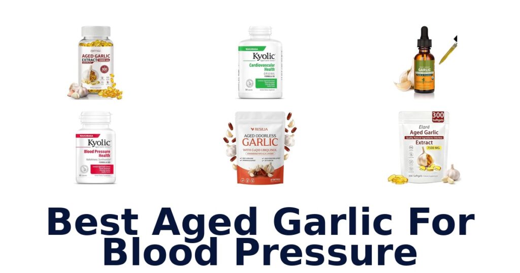 best aged garlic for blood pressure