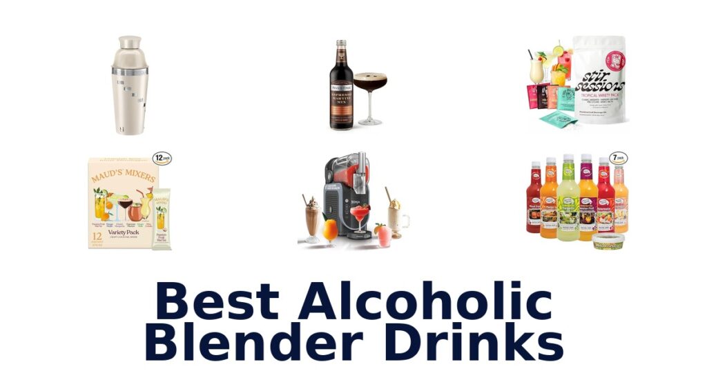 Best Alcoholic Blender Drinks: Top 10 Blended Cocktails best alcoholic blender drinks