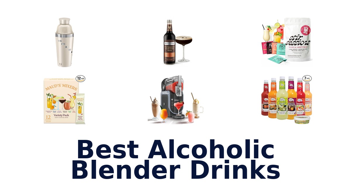 best alcoholic blender drinks