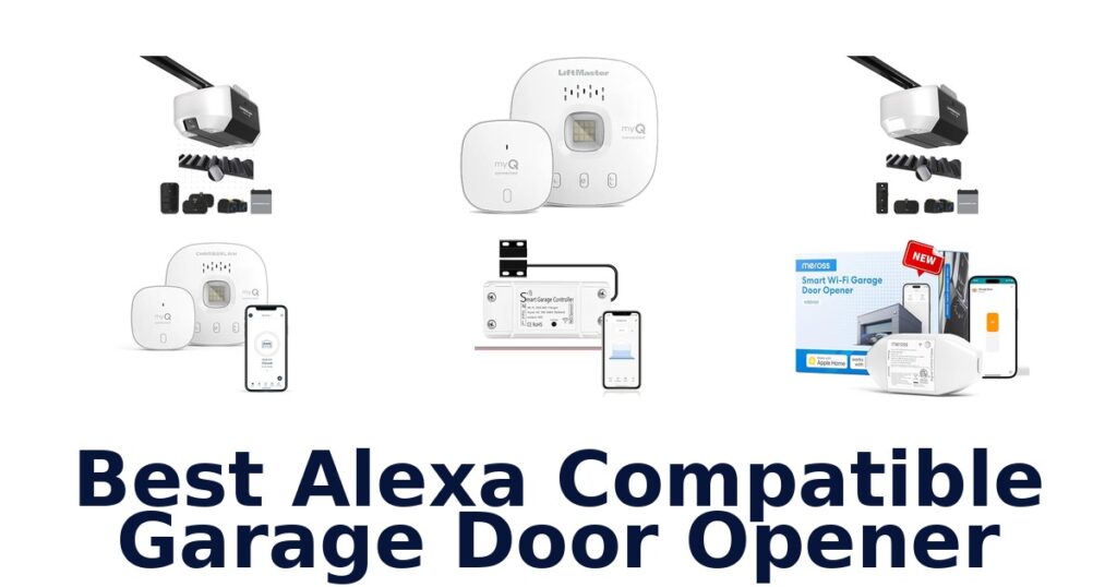 best alexa compatible garage door opener