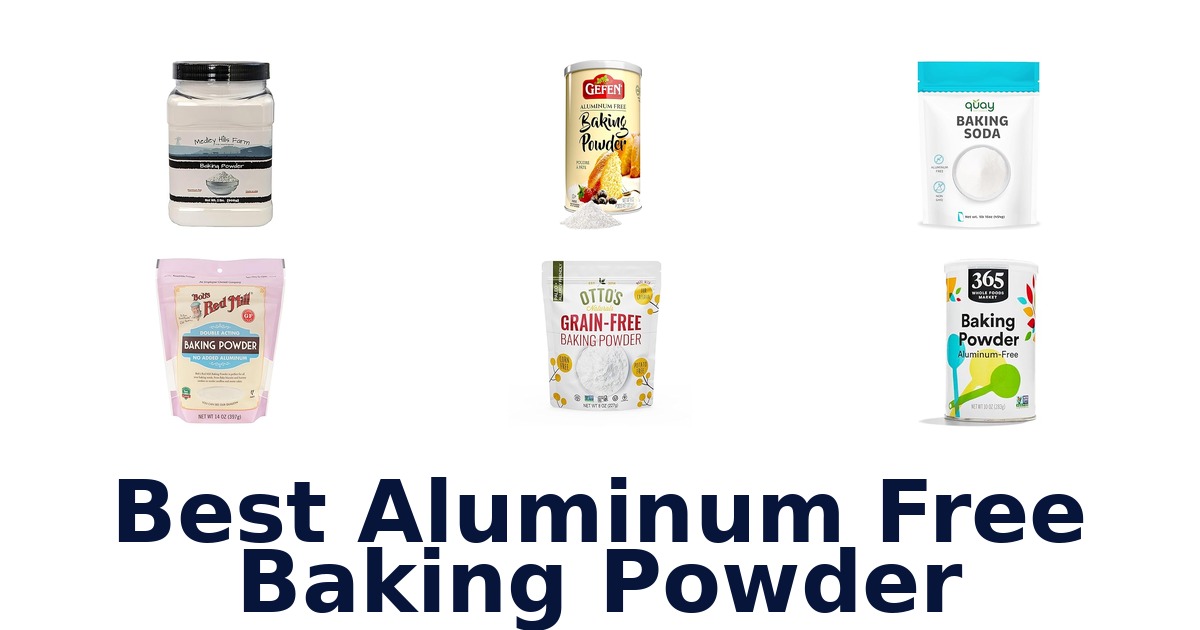 best aluminum free baking powder