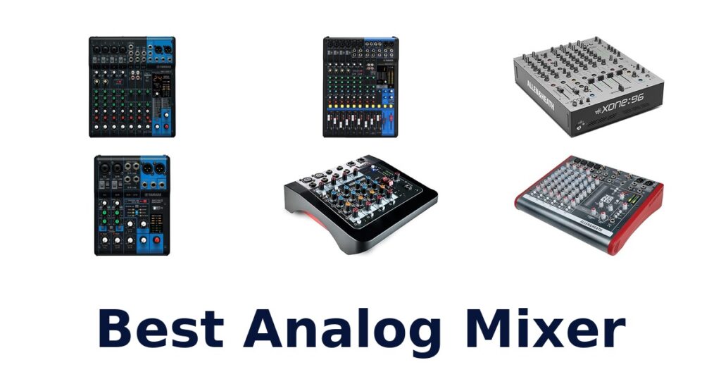 BEST Analog Mixers: Top 10 Picks for Studio Sound best analog mixer