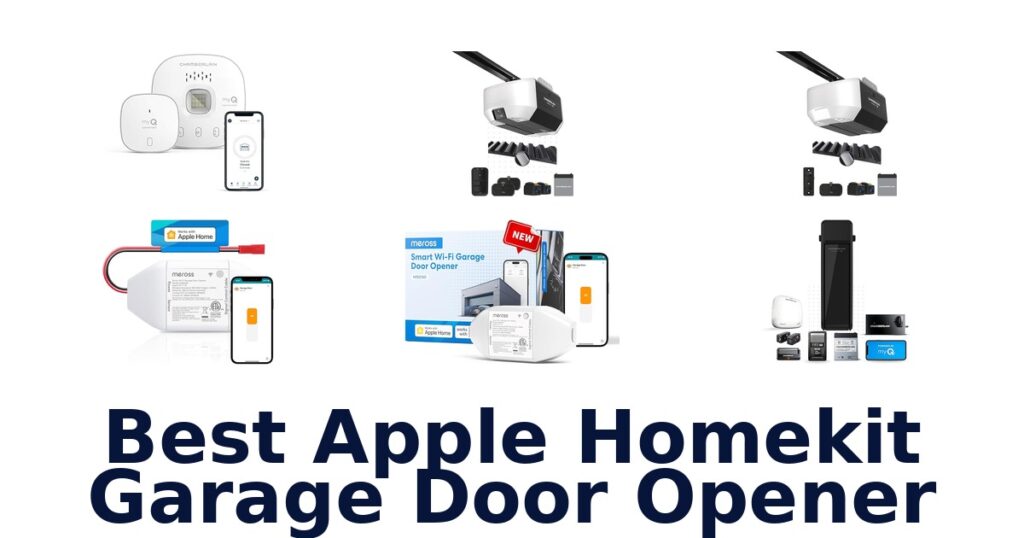 Best Apple HomeKit Garage Door Openers (Top 10) best apple homekit garage door opener