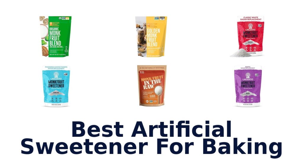 best artificial sweetener for baking