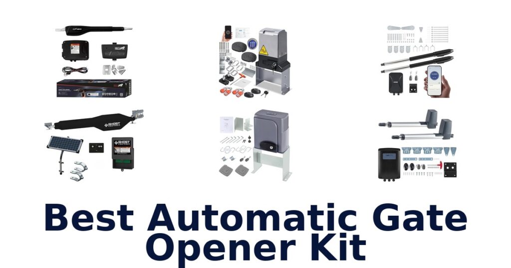 Best Automatic Gate Opener Kits: Top 10 Picks best automatic gate opener kit
