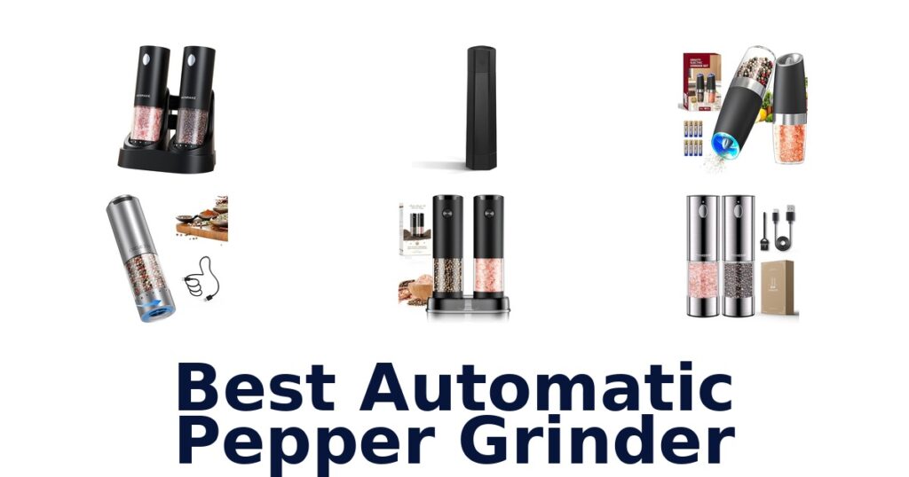 best automatic pepper grinder