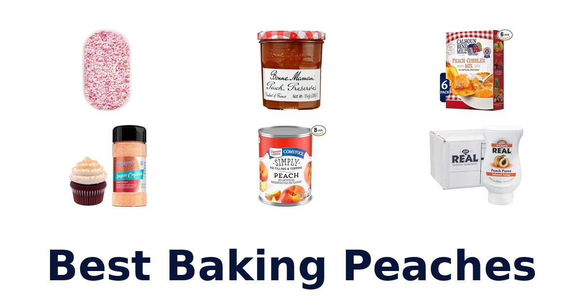 best baking peaches