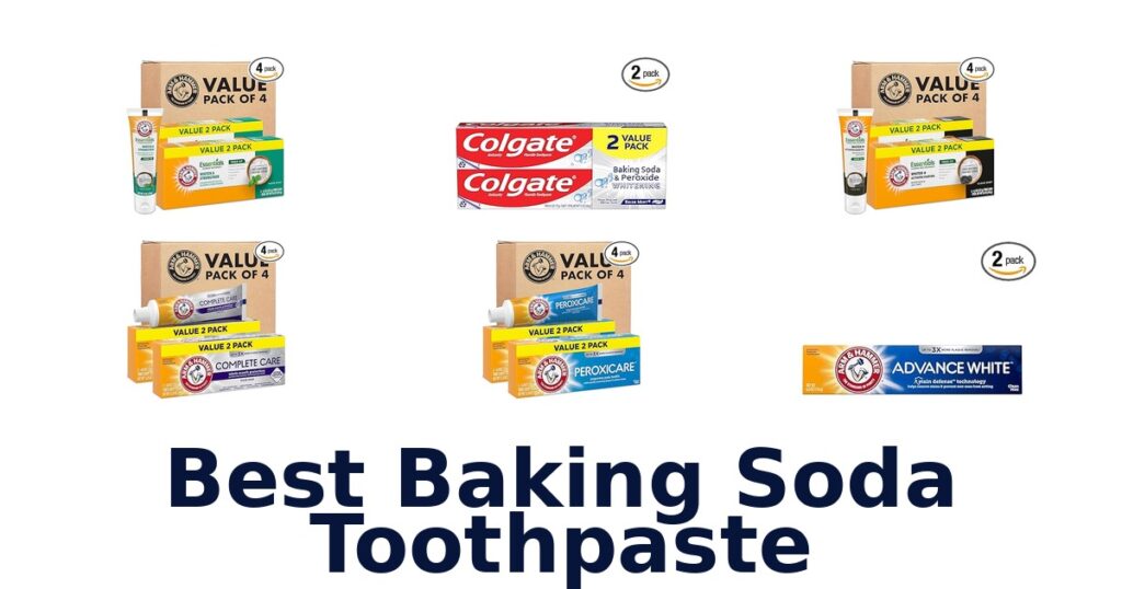 best baking soda toothpaste