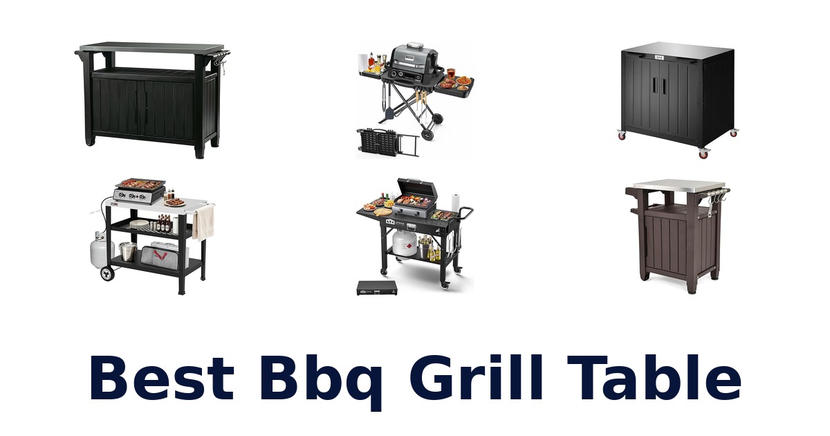 best bbq grill table