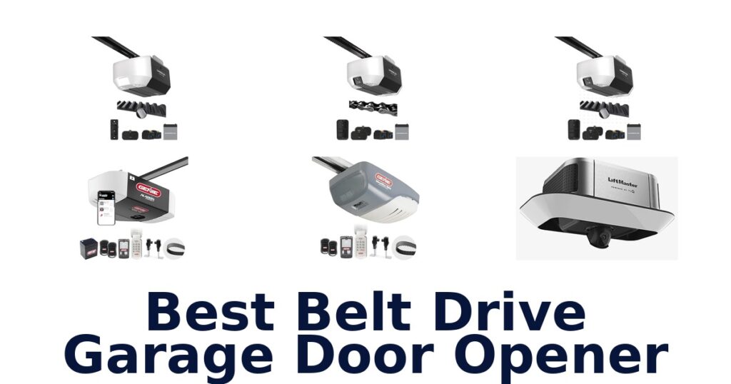 best belt drive garage door opener
