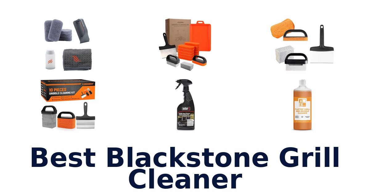 best blackstone grill cleaner
