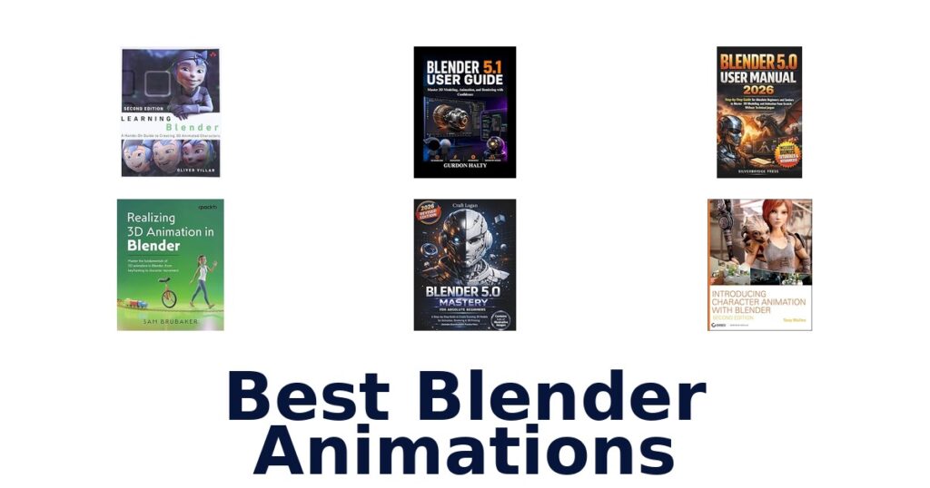 best blender animations