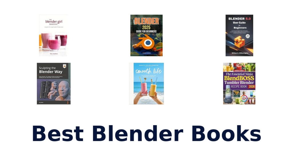 best blender books