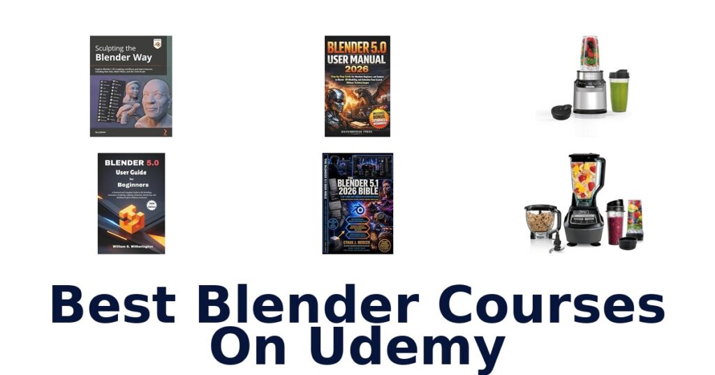 best blender courses on udemy