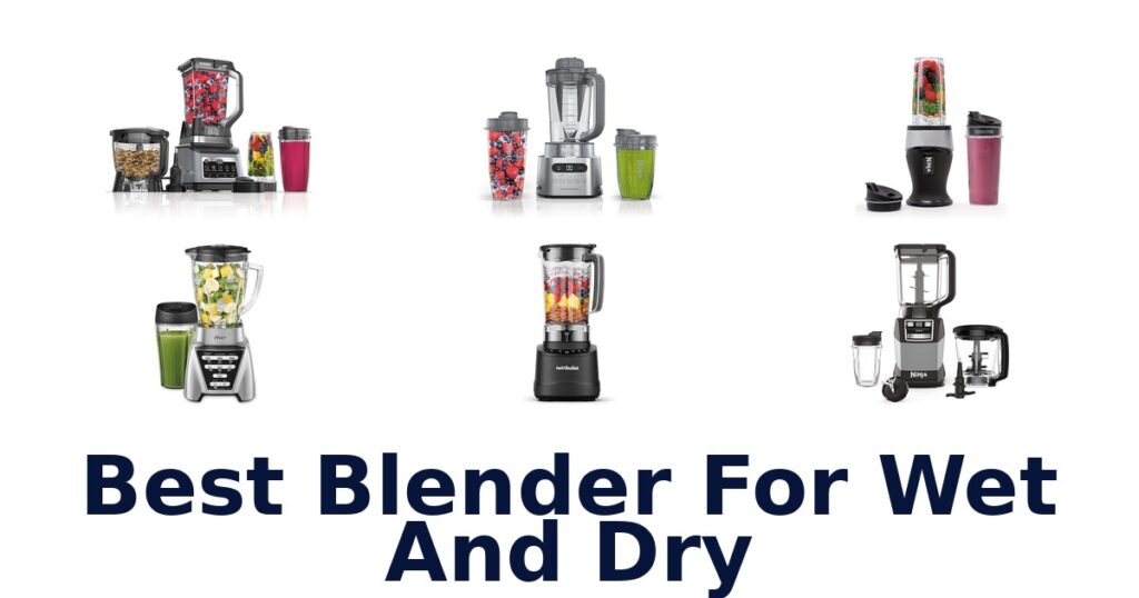best blender for wet and dry