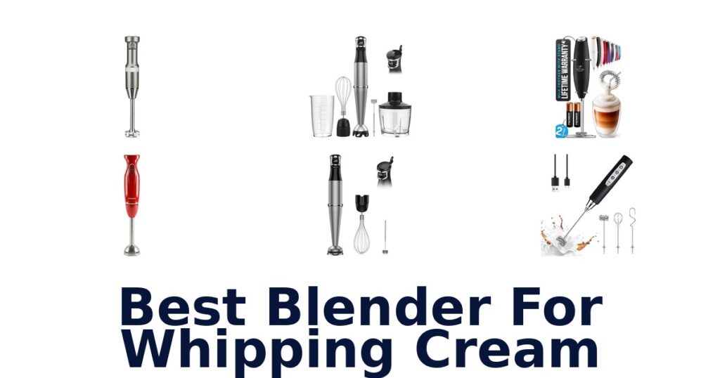 best blender for whipping cream