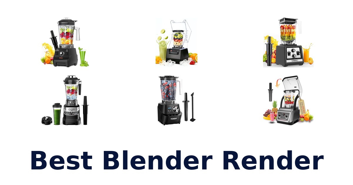 best blender render