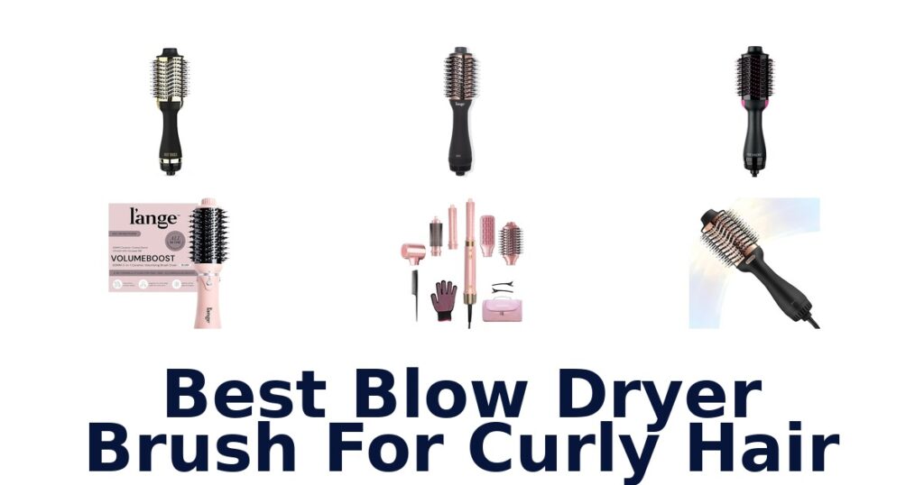 best blow dryer brush for curly hair