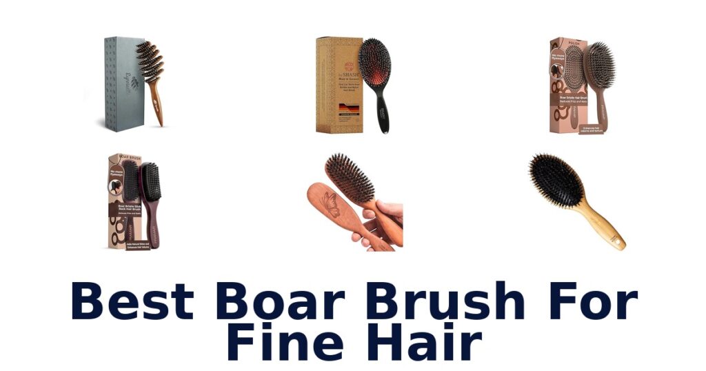 best boar brush for fine hair