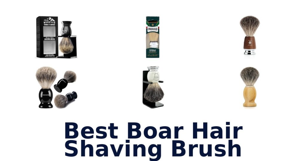 best boar hair shaving brush