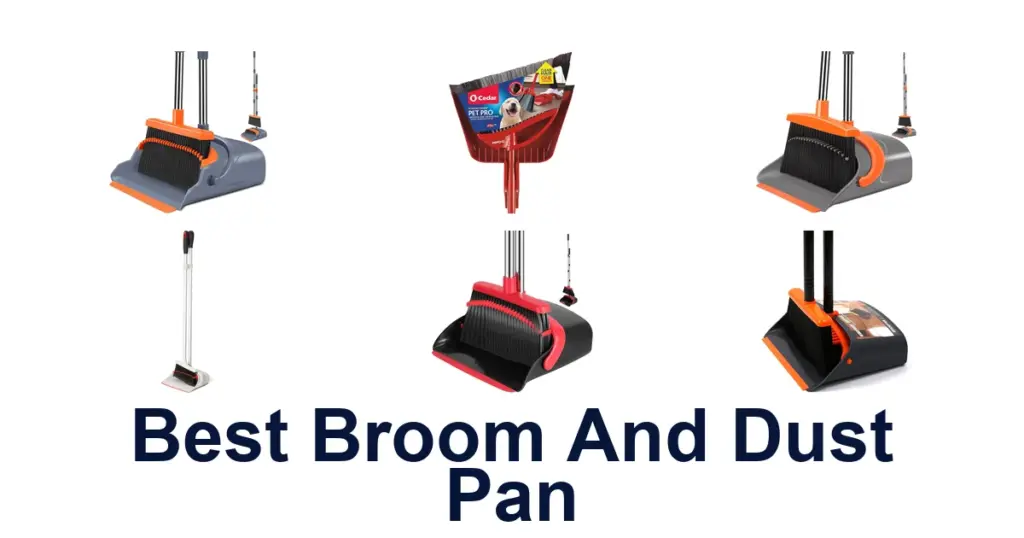 BEST Broom and Dustpan Sets: Top 10 Picks best broom and dust pan