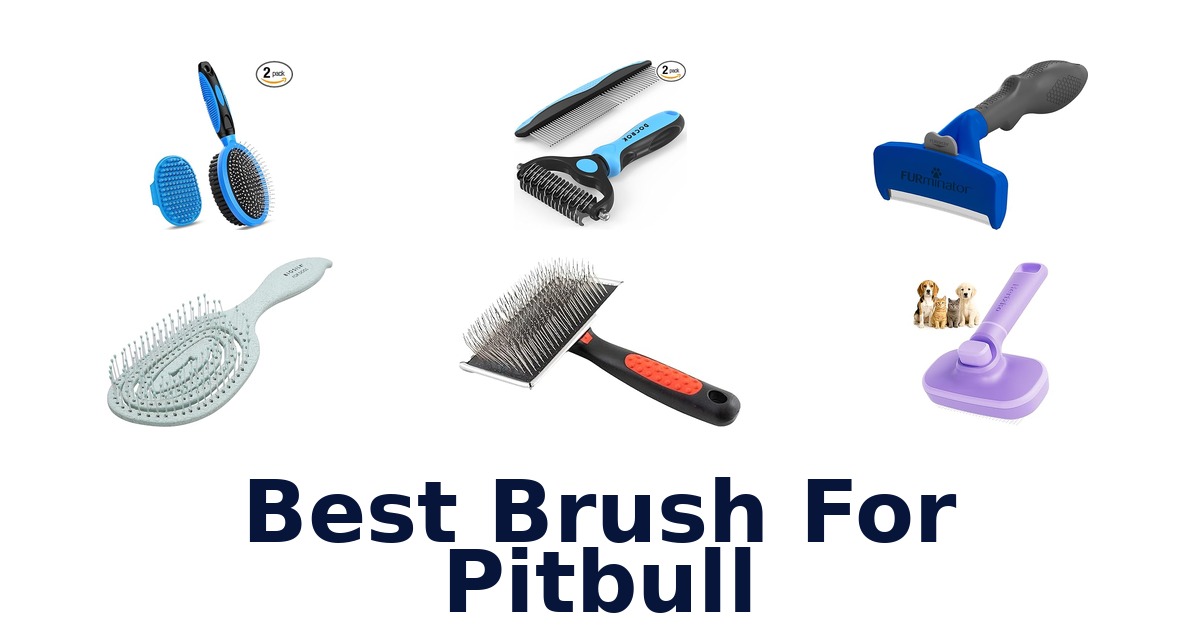 best brush for pitbull