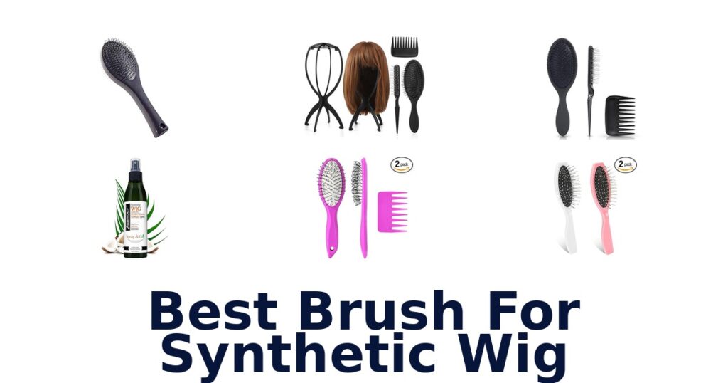 BEST 10 Brushes for Synthetic Wigs, Top Picks! best brush for synthetic wig