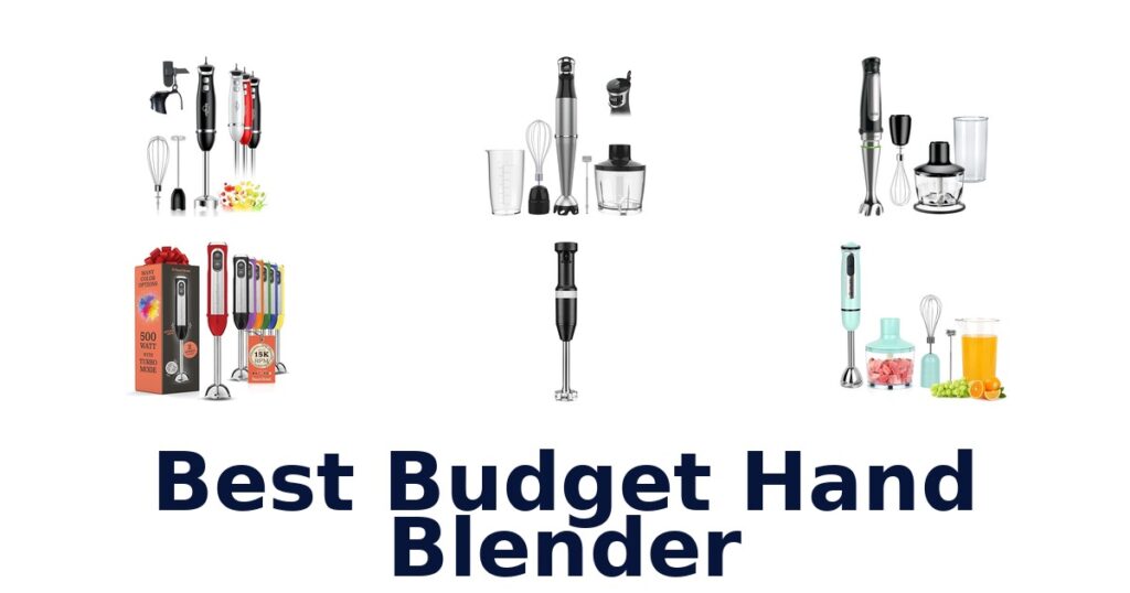 Best Budget Hand Blenders: Top 10 Picks! best budget hand blender