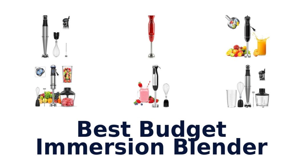 Best Budget Immersion Blenders: Top 10 Picks best budget immersion blender
